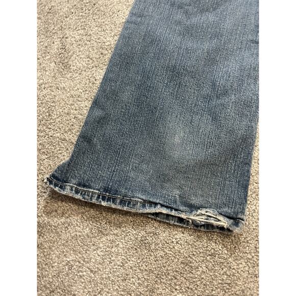 Vintage Silver Jeans Mens Size 30/35 Blue Denim Y2K Matrix Bootcut Medium Wash - Picture 10 of 12